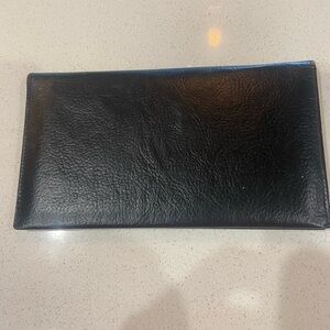 Vintage Meeker Top Grain Steerhide Checkbook